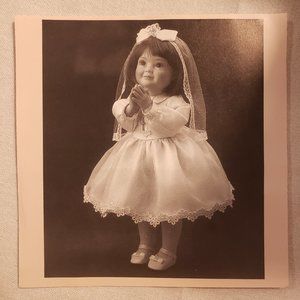 FIRST COMMUNION 14" DOLL by ASHTON-DRAKE GALLERIES w/ AUTHENTICITY CERT - #94513